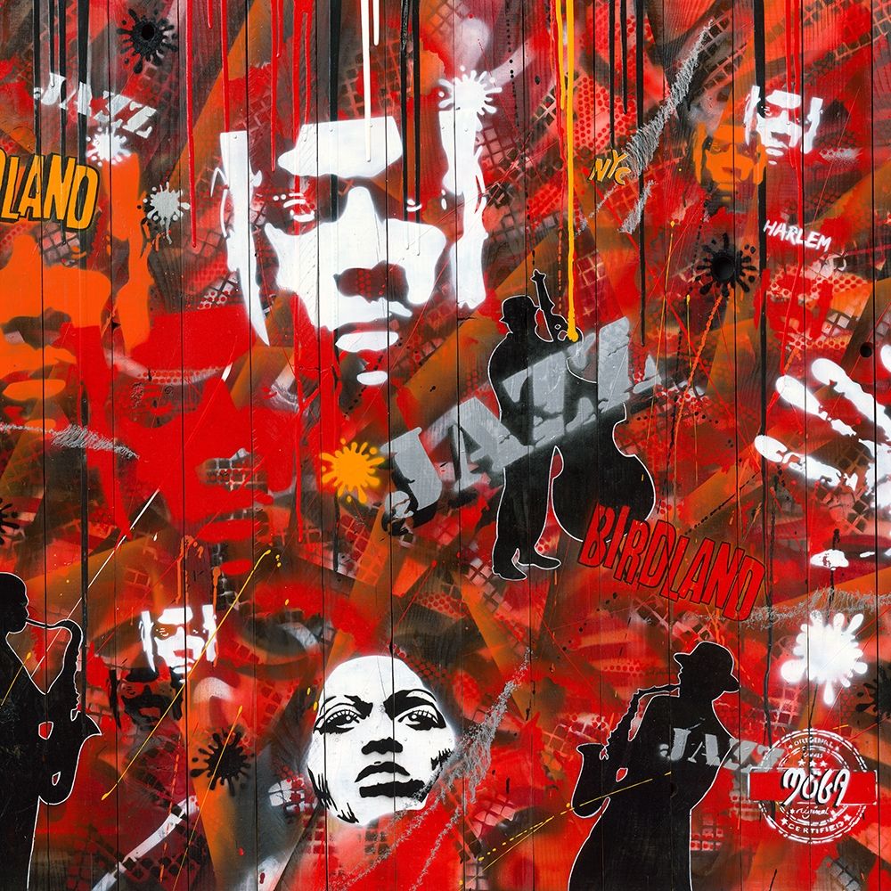 JAZZ GRAFFITY art print by Moega for $57.95 CAD