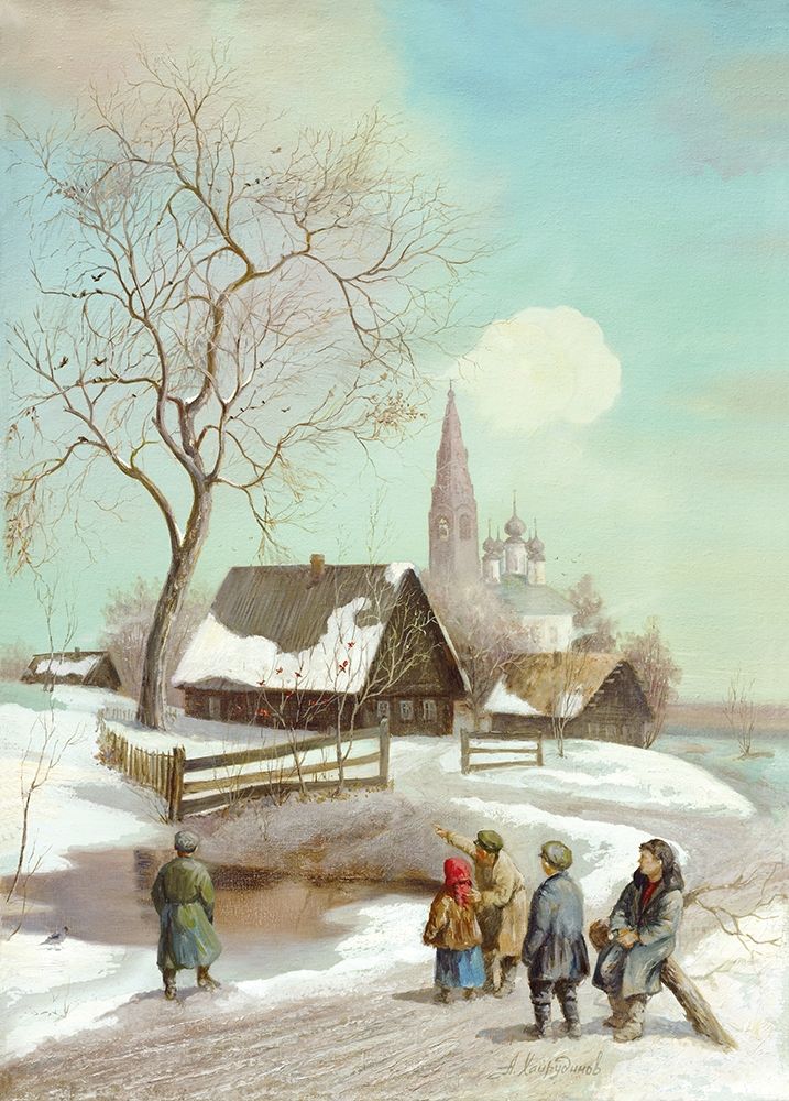 END OF WINTER art print by A. Chairudinov for $57.95 CAD