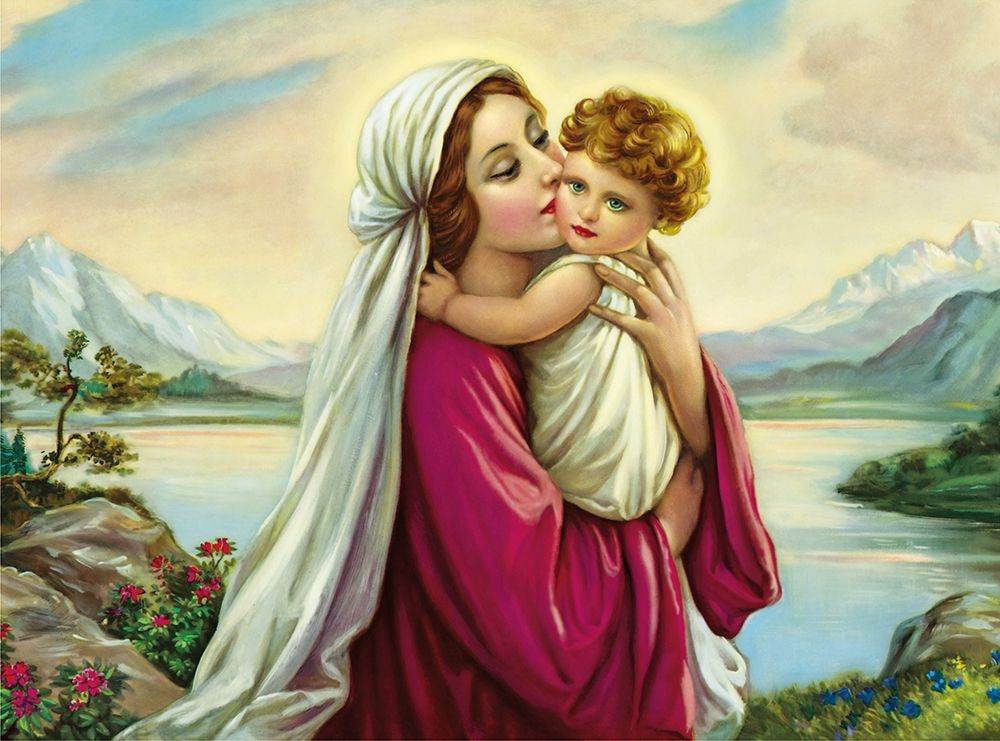 BERGSEE-MADONNA art print by Giovanni for $57.95 CAD