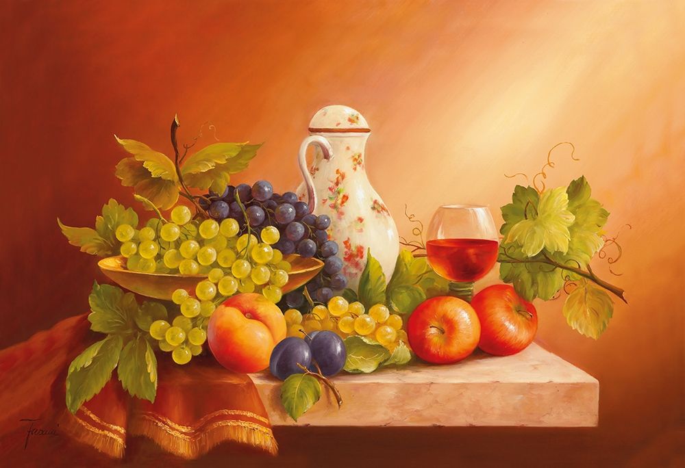 Still-Life WITH FRUITS II art print by Fasani for $57.95 CAD