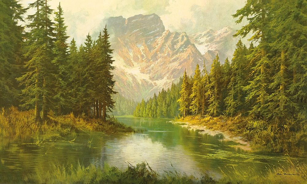 LAKE PRAGSER art print by Joh. Bochmann for $57.95 CAD