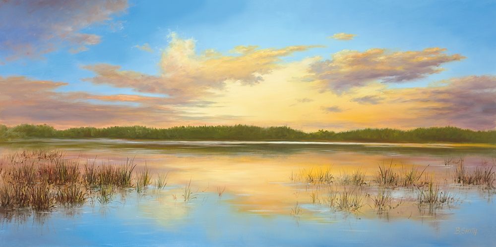 SUNSET IN SIBERIA art print by B. Smith for $57.95 CAD