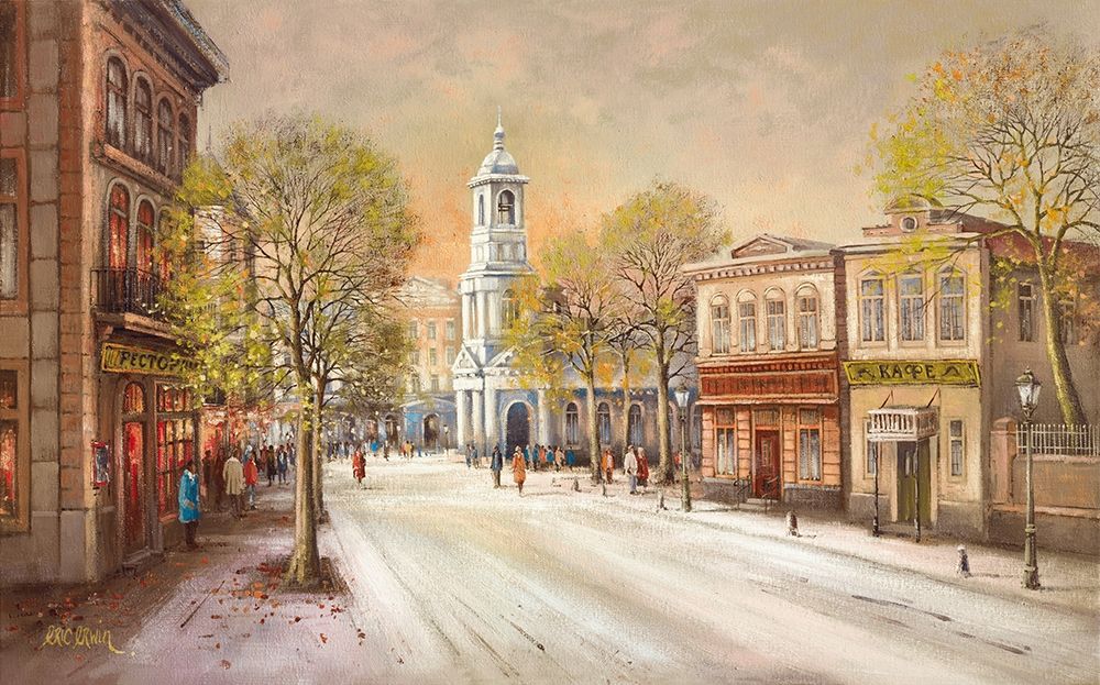 Streetscene II art print by Eric Erwin for $57.95 CAD