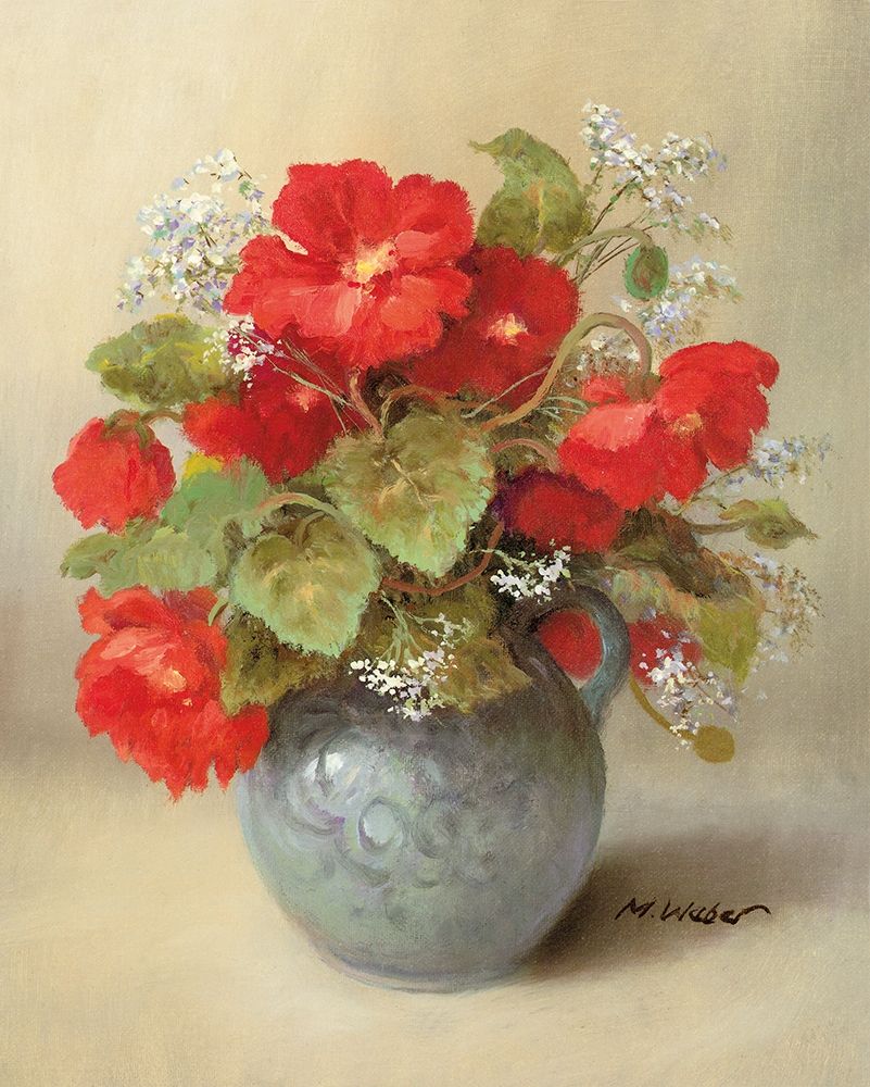 RED BOUQUET art print by Max Weber for $57.95 CAD