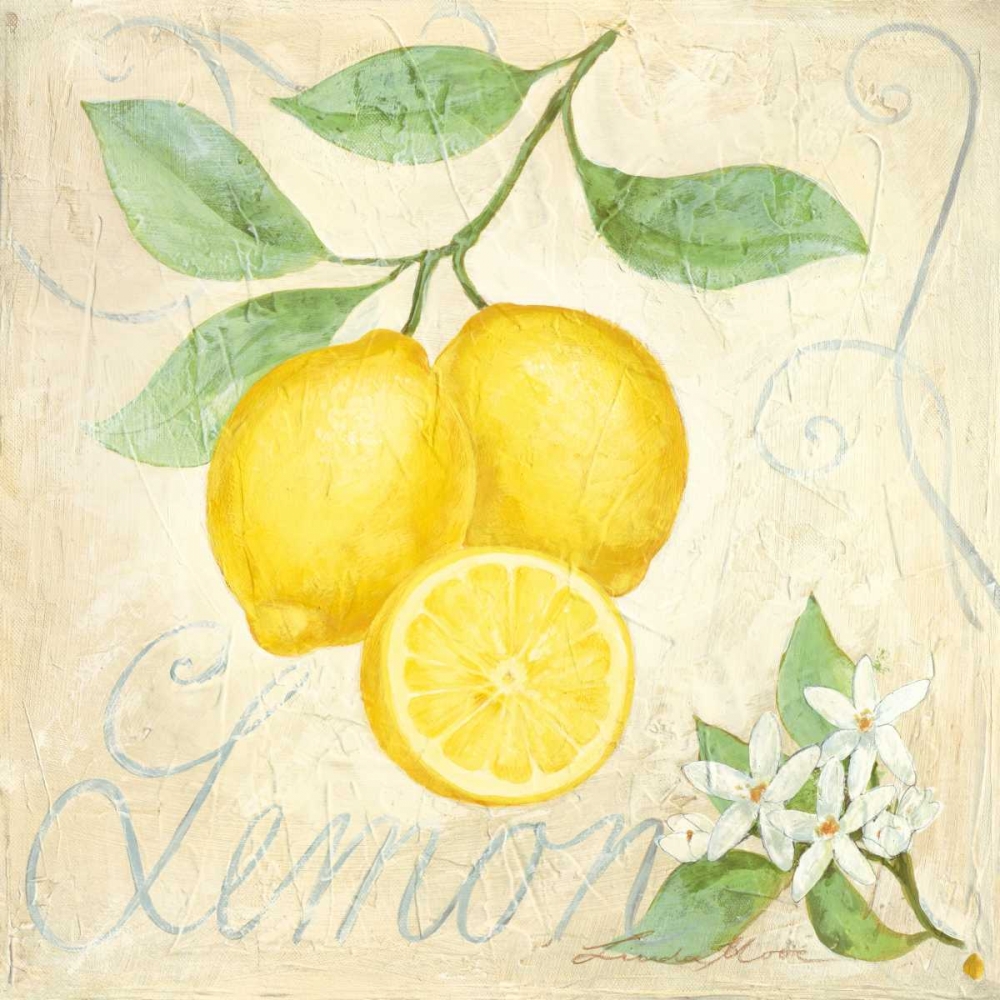 Lemon art print by Linda Moore for $57.95 CAD