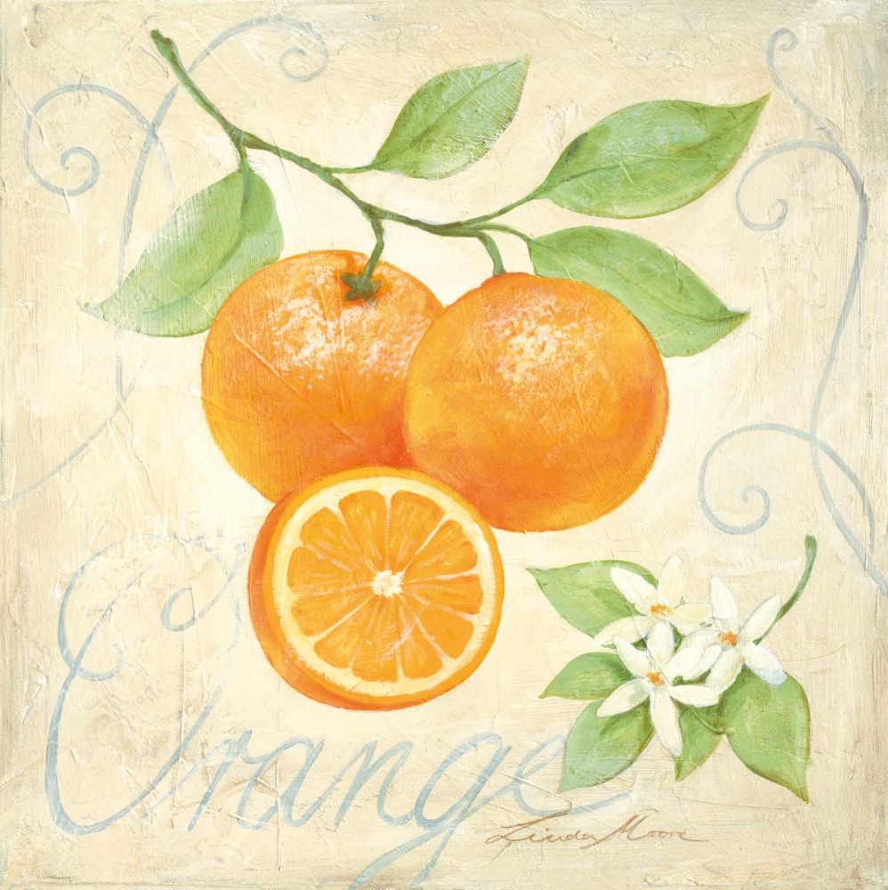 Orange art print by Linda Moore for $57.95 CAD