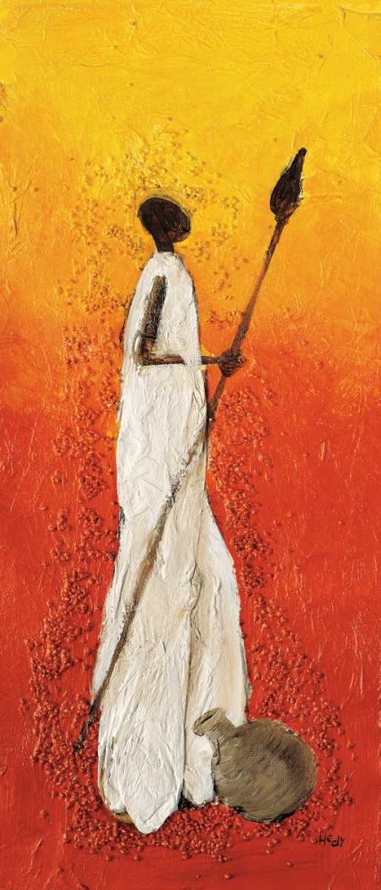 African fighter 1-3 art print by Hedy for $57.95 CAD