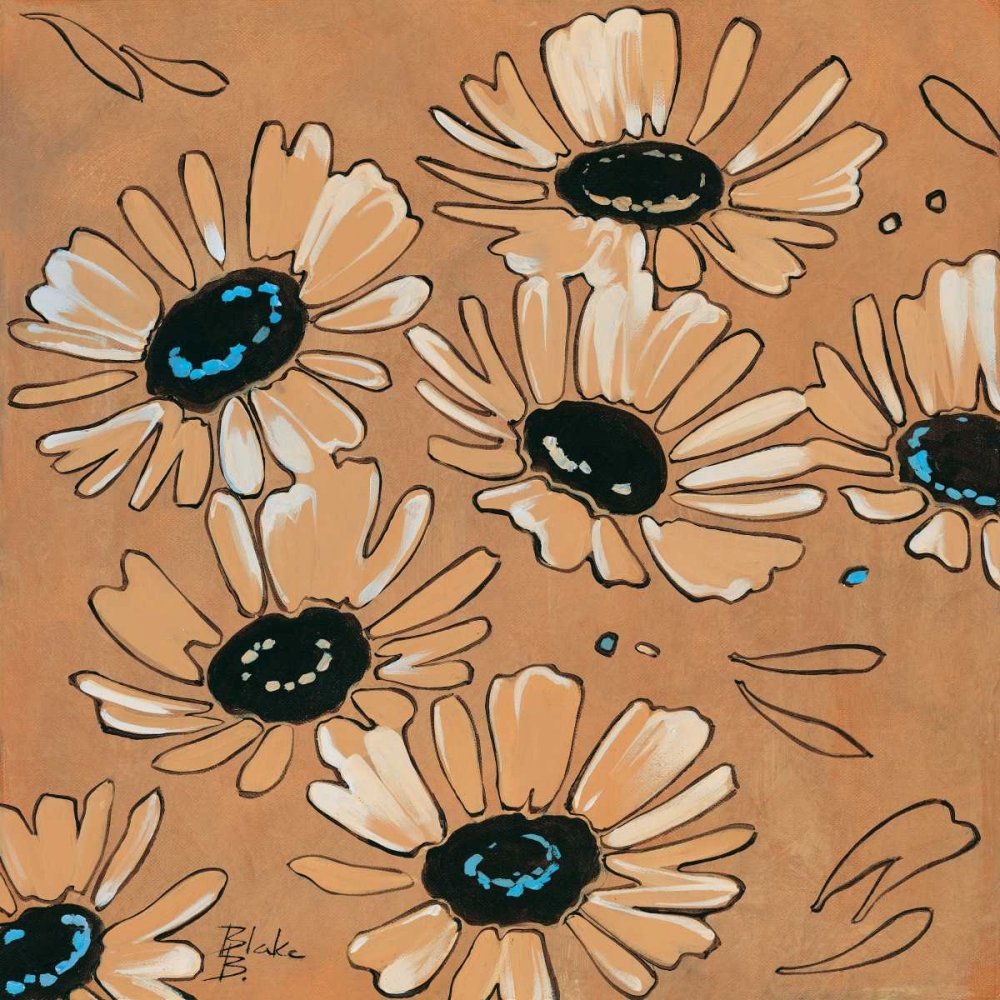 Happy daisies I art print by Blake B for $57.95 CAD