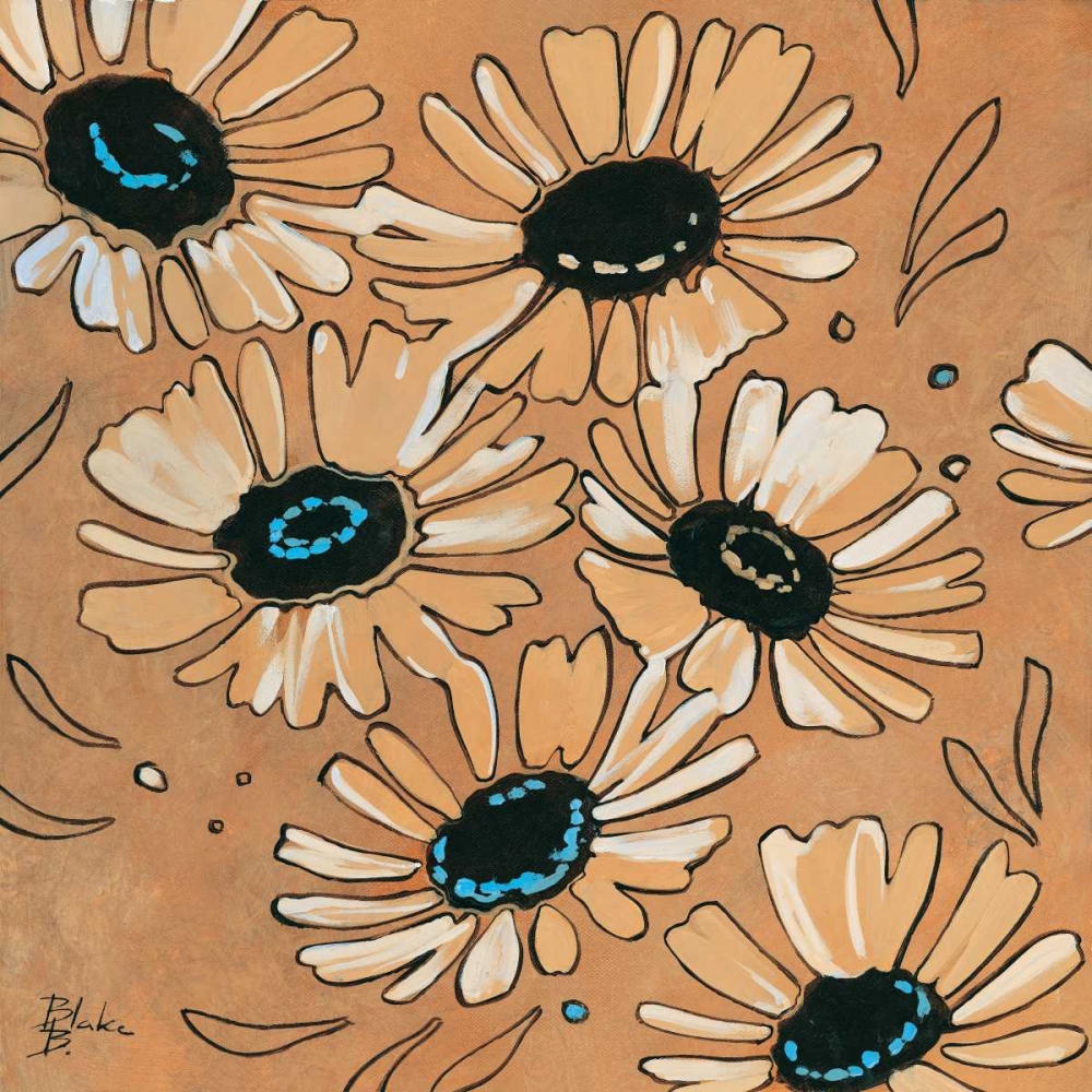 Happy daisies II art print by Blake B for $57.95 CAD
