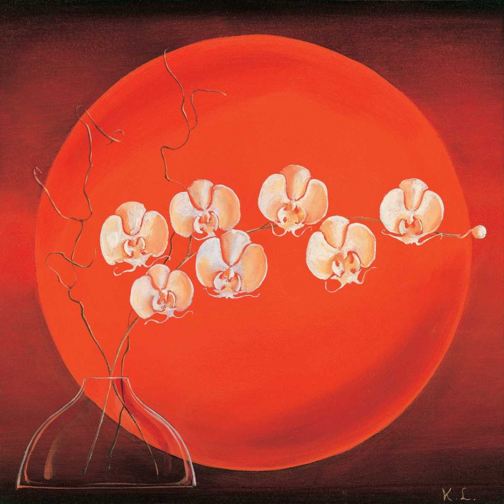 Vase in circle II art print by Karin Leijs for $57.95 CAD