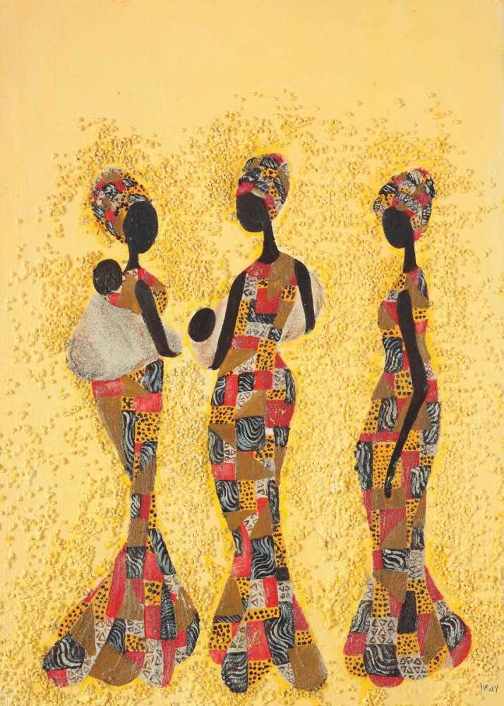 African beauties art print by Hedy for $57.95 CAD