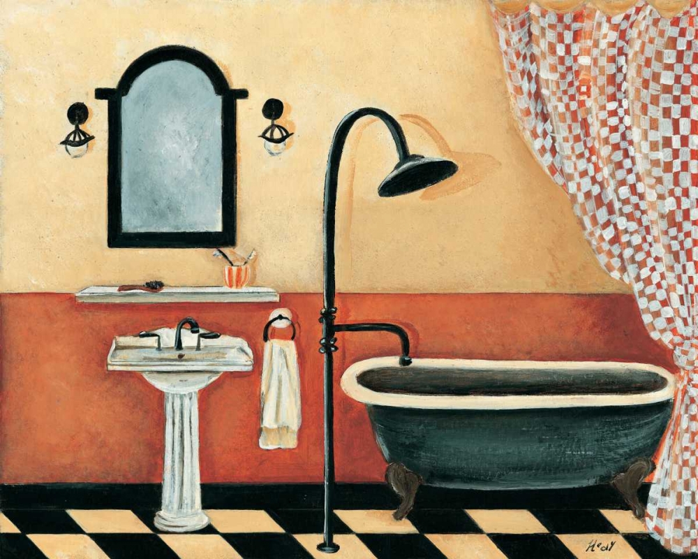 Bath time II art print by Hedy for $57.95 CAD