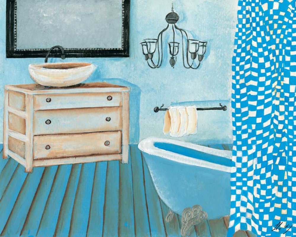 Bath time III art print by Hedy for $57.95 CAD