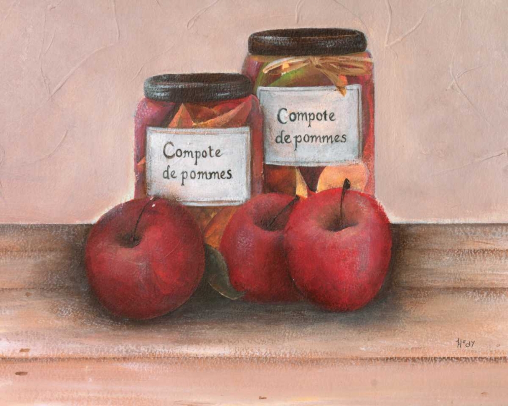 Apples art print by Hedy for $57.95 CAD