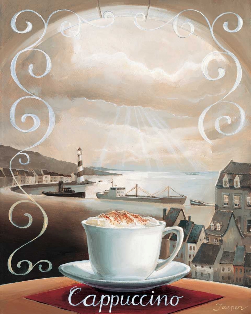 Cappuccino art print by Jasper for $57.95 CAD