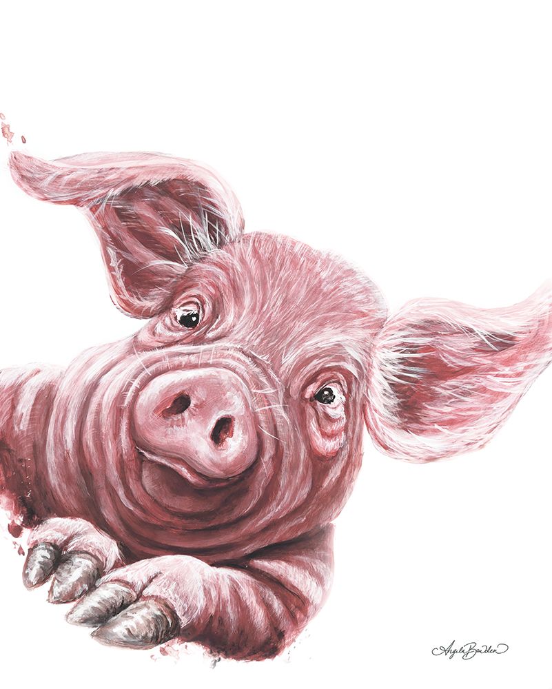 This Little Piggys Toes art print by Angela Bawden for $57.95 CAD