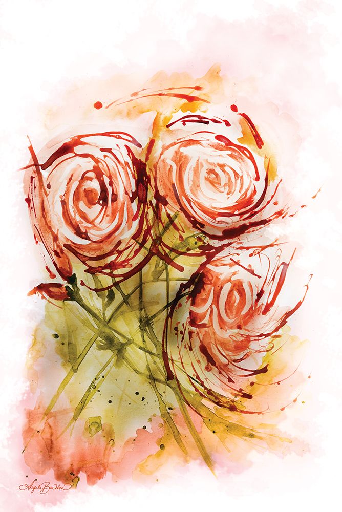 Summer Roses art print by Angela Bawden for $57.95 CAD