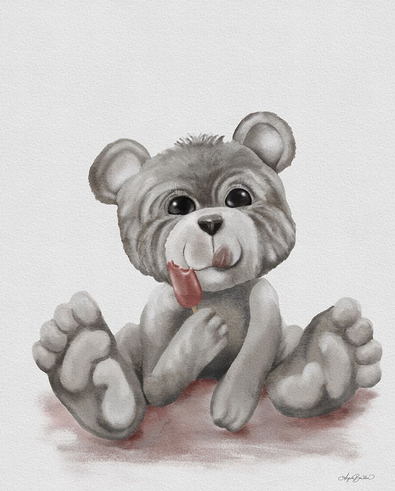 Ellie the Baby Bear art print by Angela Bawden for $57.95 CAD