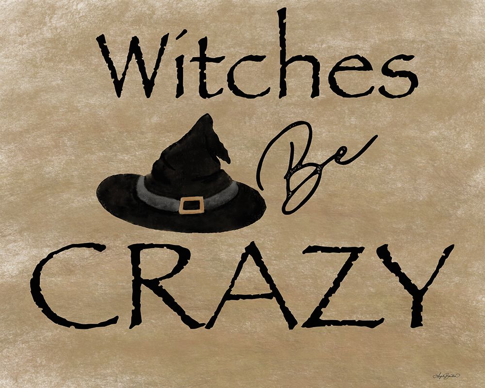 Witches Be Crazy art print by Angela Bawden for $57.95 CAD