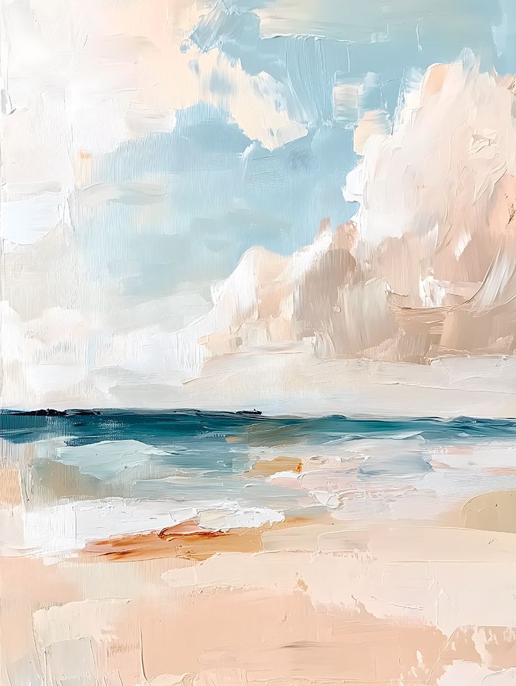 Where the Sea Meets the Sky art print by Acorn And Ivory Designs for $57.95 CAD