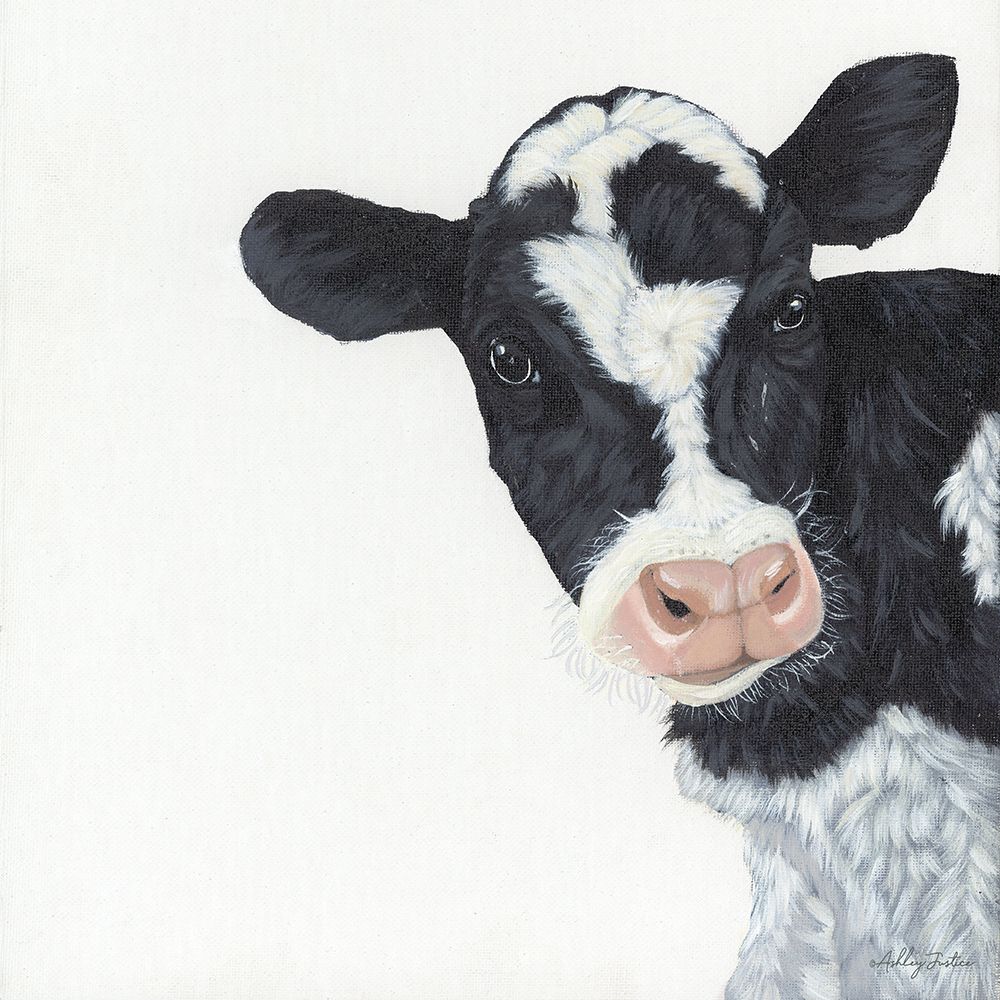 Cow art print by Ashley Justice for $57.95 CAD