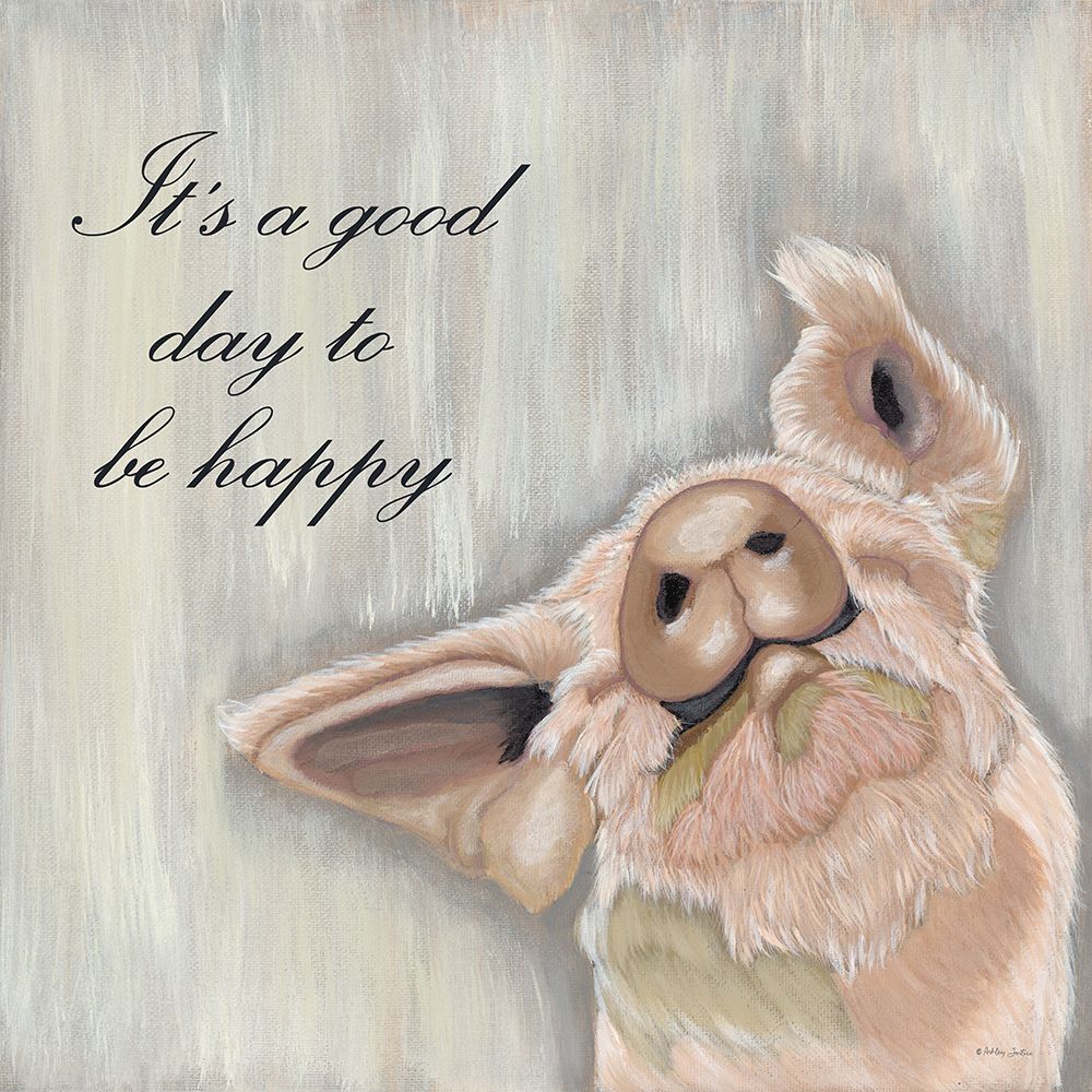 Its Good Day to Be Happy art print by Ashley Justice for $57.95 CAD
