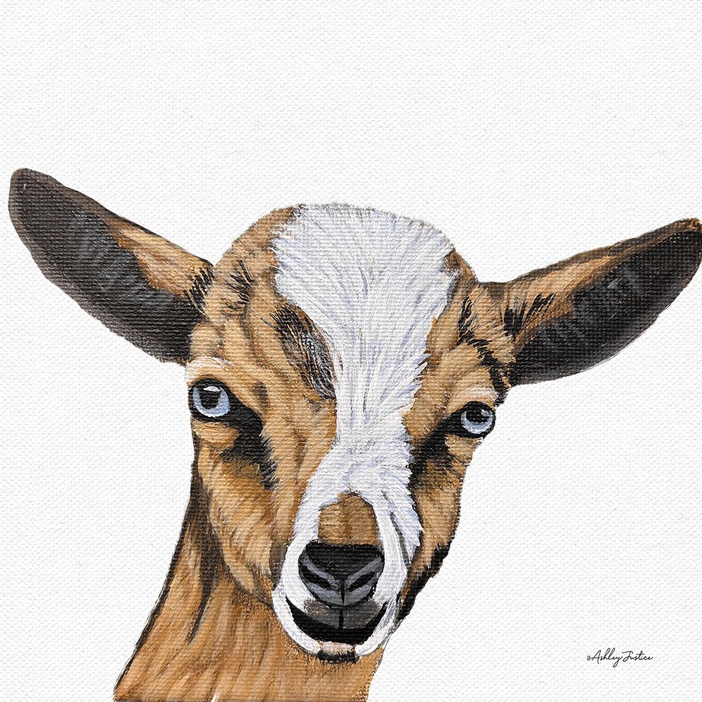 Goat III art print by Ashley Justice for $57.95 CAD
