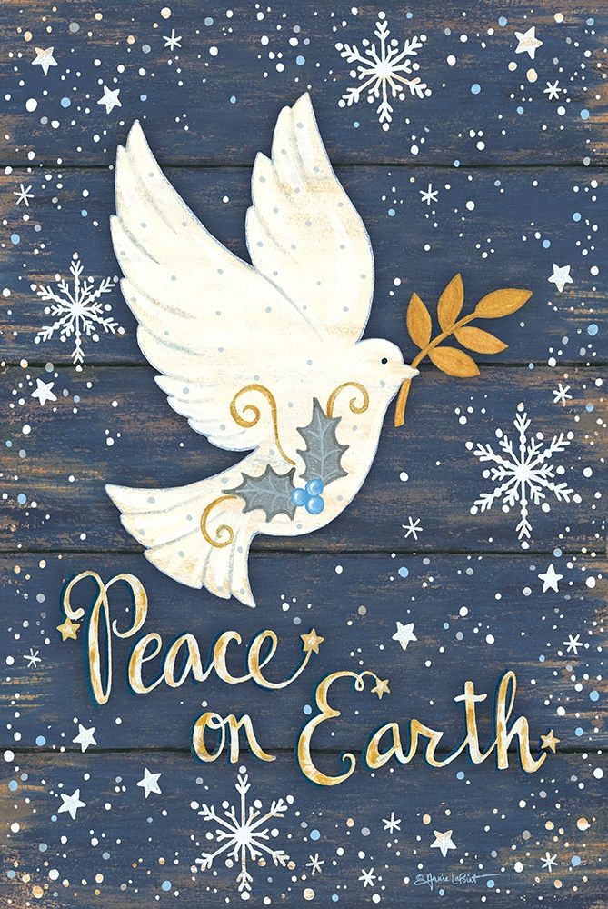 Peace on Earth art print by Annie Laponit for $57.95 CAD