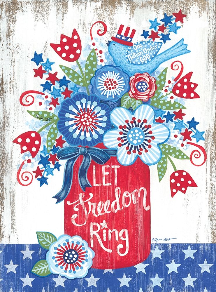 Let Freedom Ring art print by Annie LaPoint for $57.95 CAD