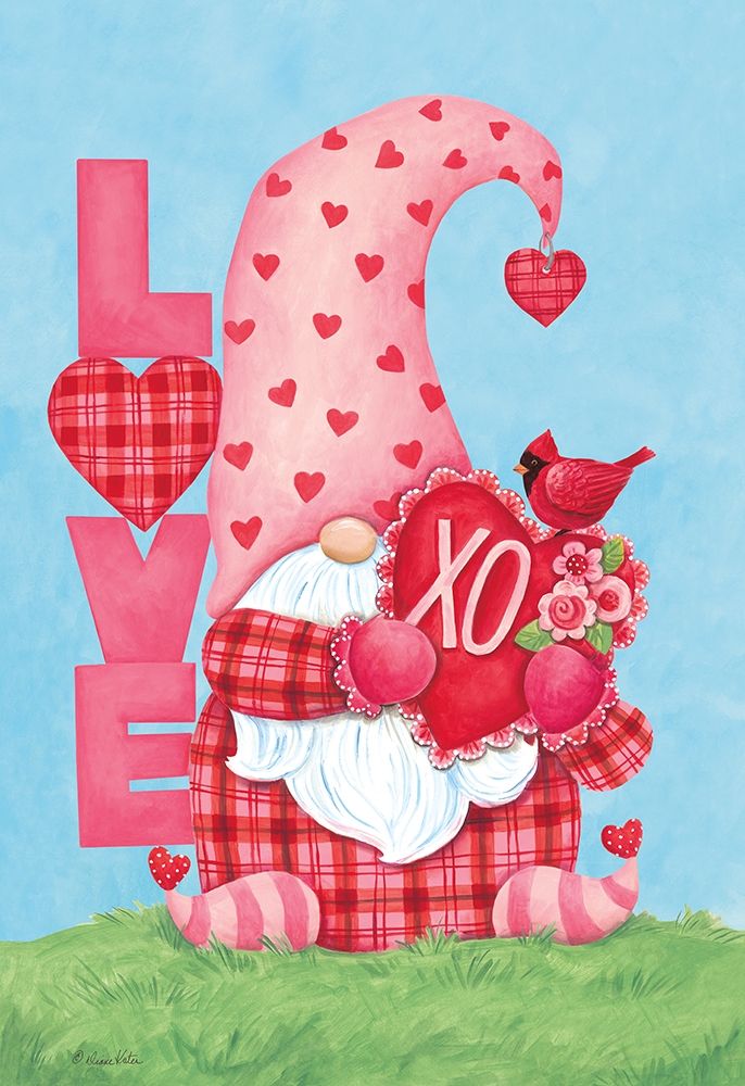 Love Gnome art print by Diane Kater for $57.95 CAD
