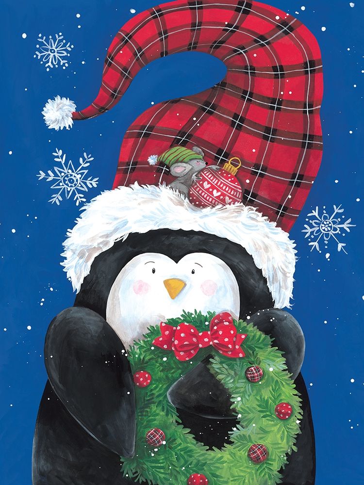 Penguin and Friend art print by Diane Kater for $57.95 CAD