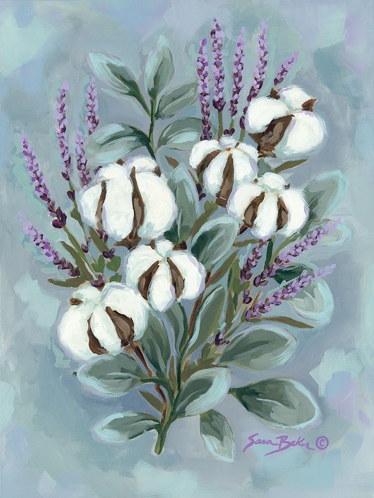 Lavender in the Light I art print by Sara Baker for $57.95 CAD
