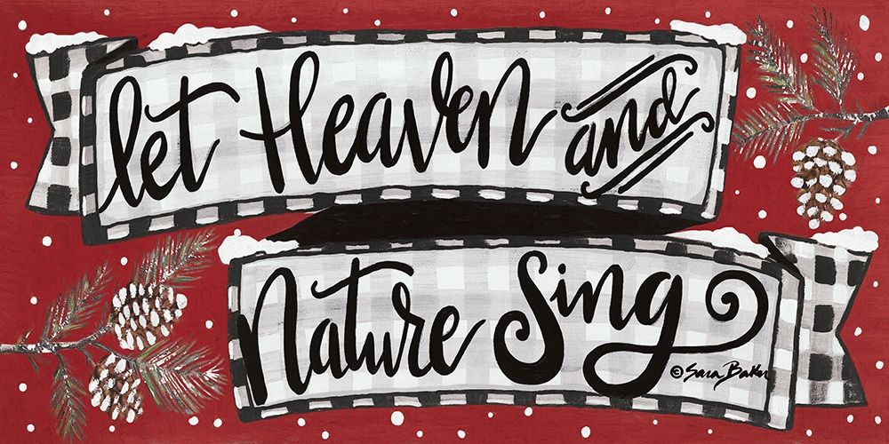 Heaven and Nature Sing    art print by Sara Baker for $57.95 CAD