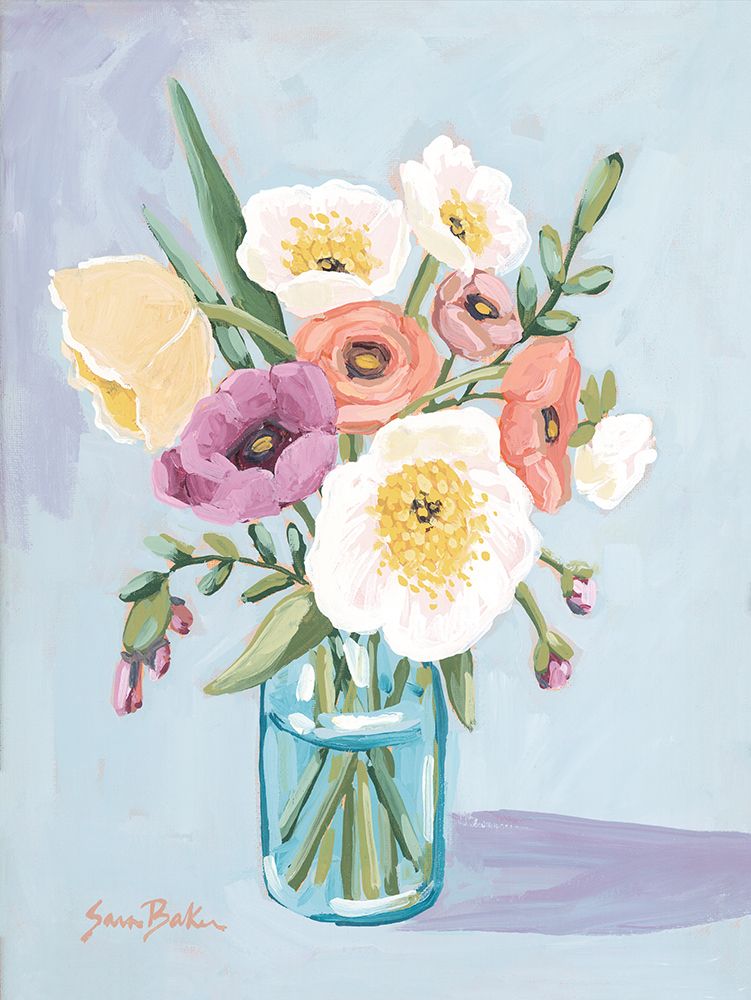 Spring Bouquet art print by Sara Baker for $57.95 CAD
