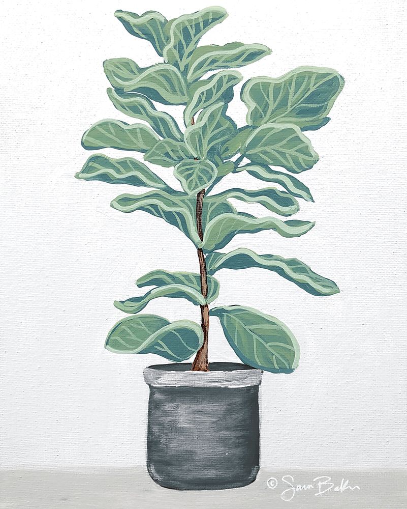 Potted Patience I art print by Sara Baker for $57.95 CAD