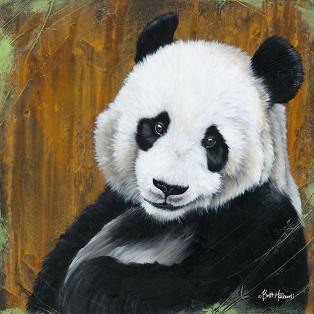Panda Smile   art print by Britt Hallowell for $57.95 CAD
