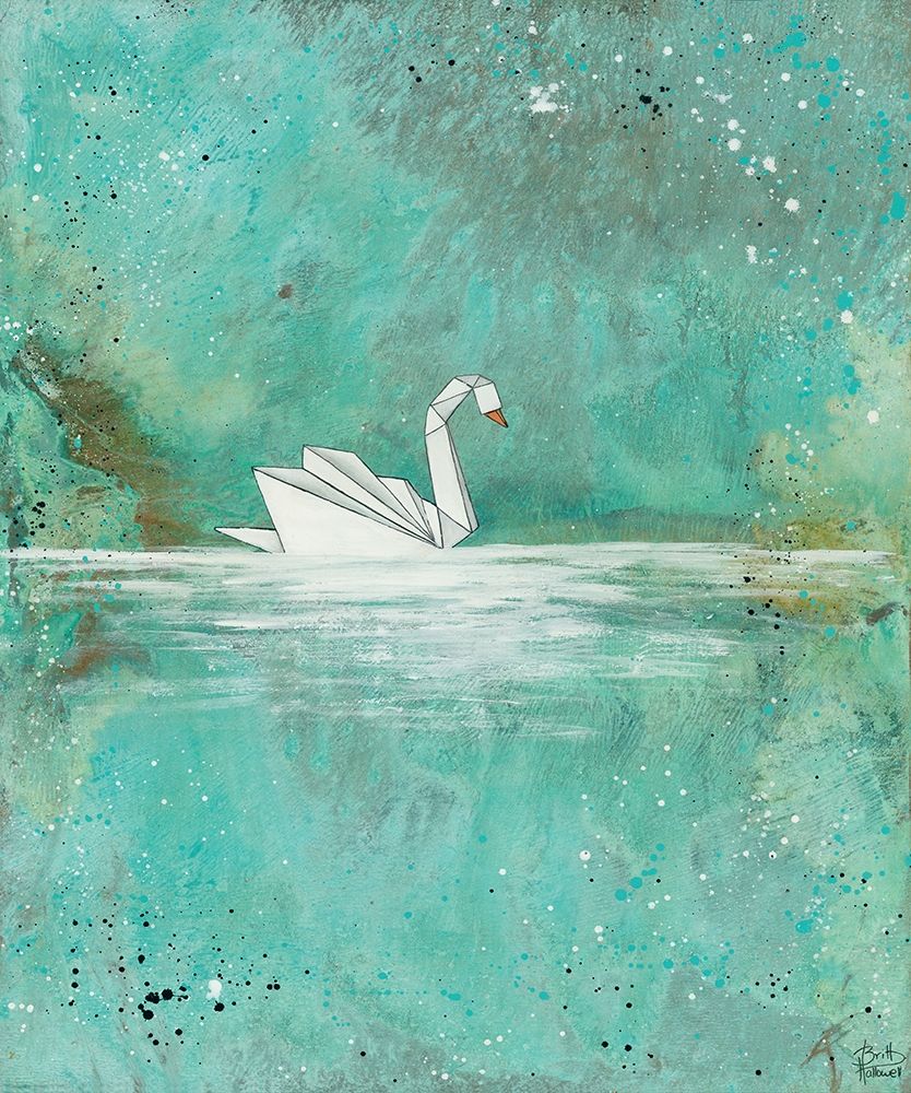Serenity Lake art print by Britt Hallowell for $57.95 CAD