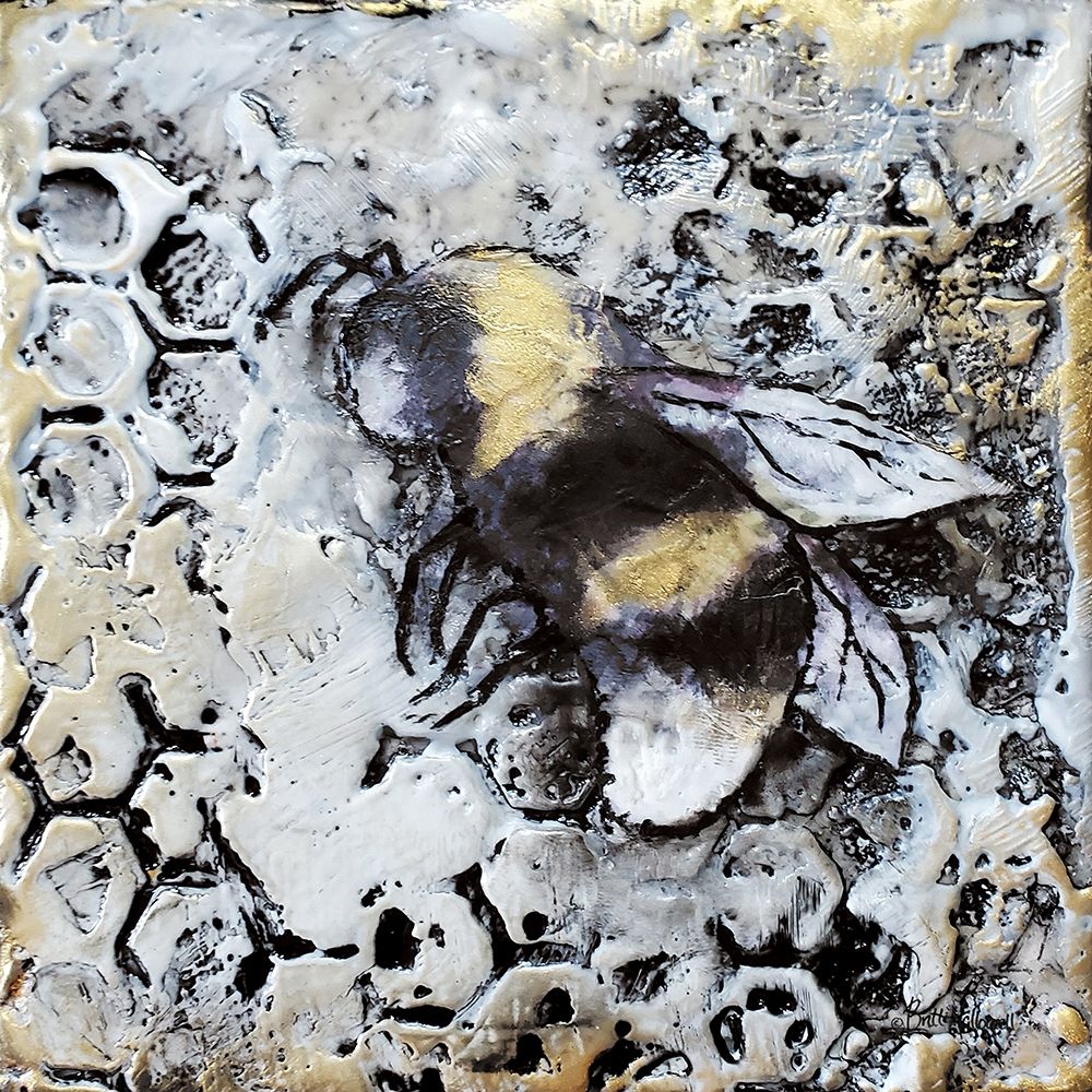 Worker Bees II art print by Britt Hallowell for $57.95 CAD