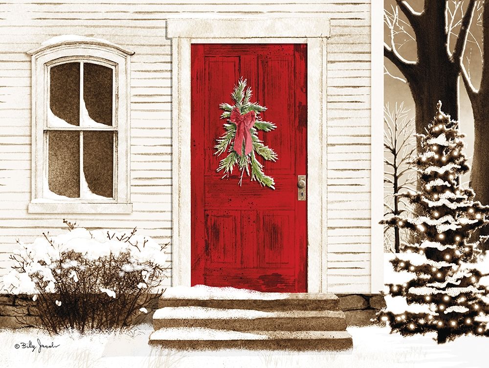Red Door art print by Billy Jacobs for $57.95 CAD
