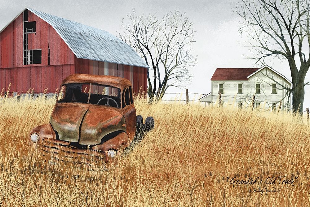 Granddads Ole Truck art print by Billy Jacobs for $57.95 CAD