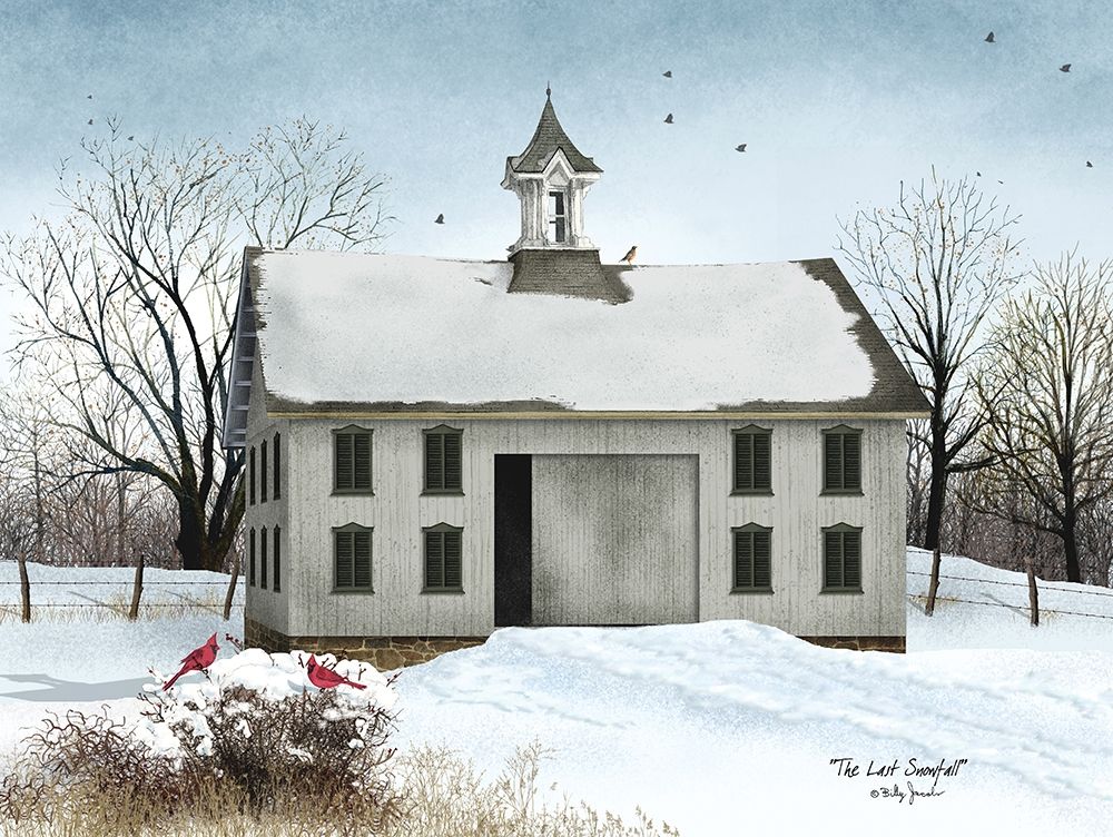 The Last Snowfall   art print by Billy Jacobs for $57.95 CAD
