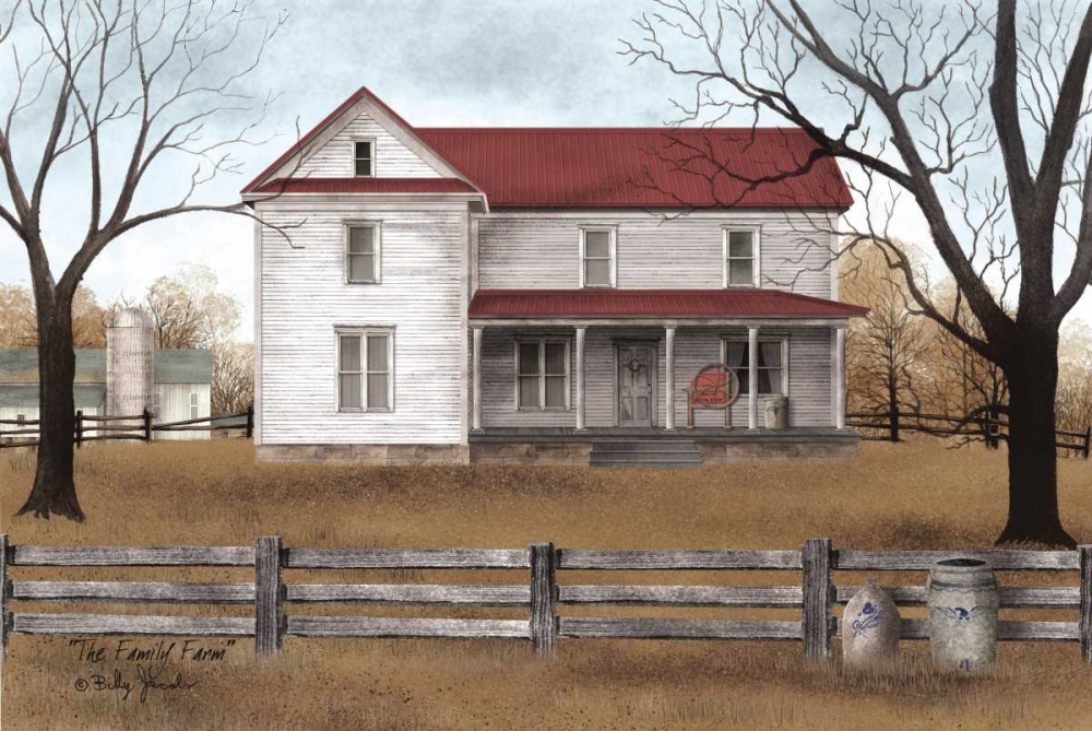 The Family Farm art print by Billy Jacobs for $57.95 CAD