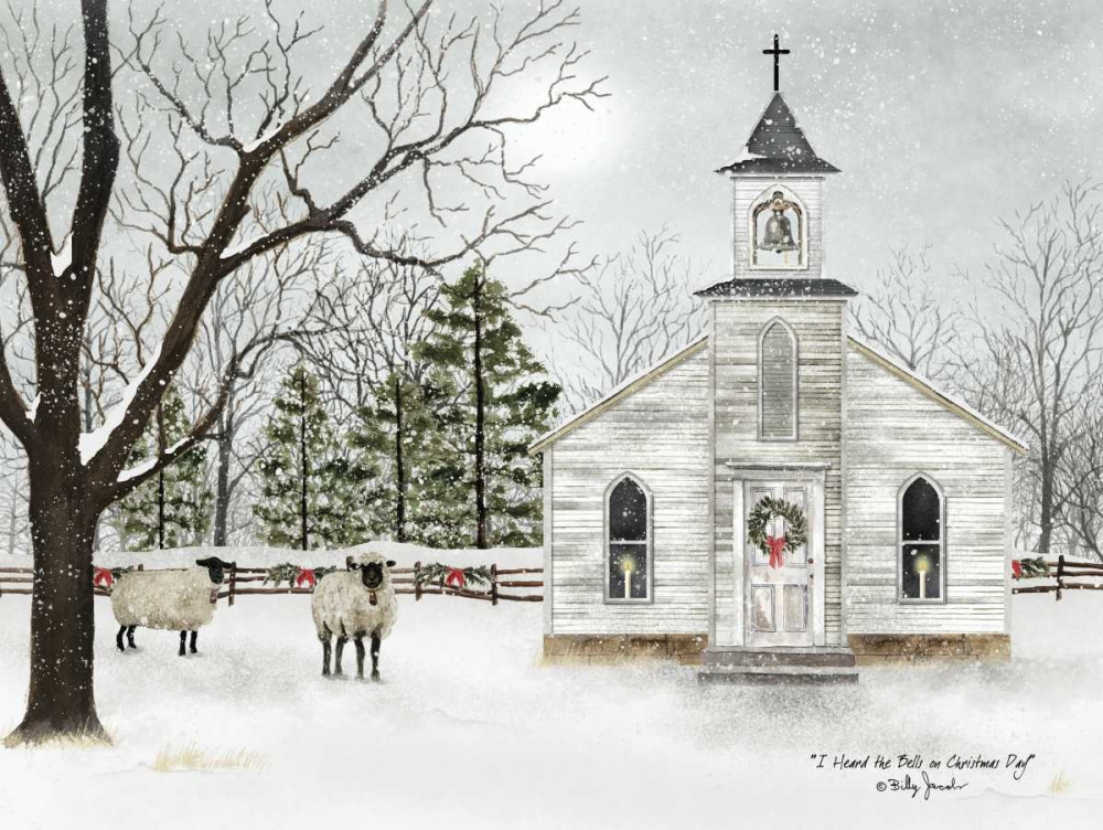 I Heard the Bells on Christmas Day art print by Billy Jacobs for $57.95 CAD
