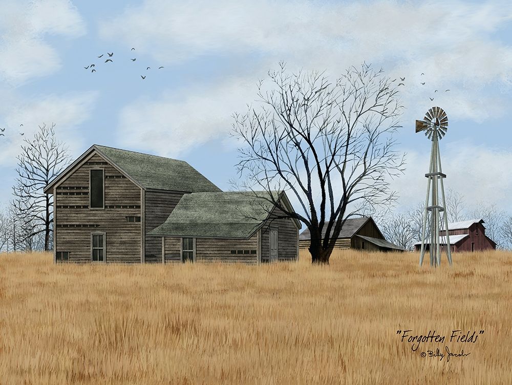 Forgotten Fields art print by Billy Jacobs for $57.95 CAD