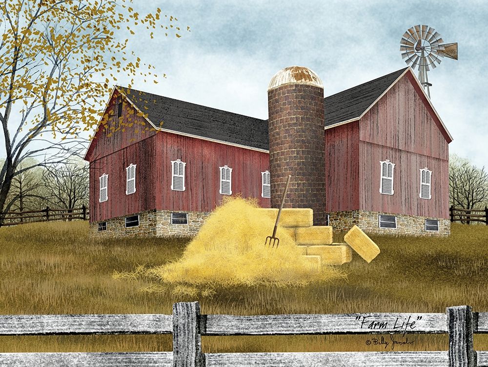 Farm Life art print by Billy Jacobs for $57.95 CAD