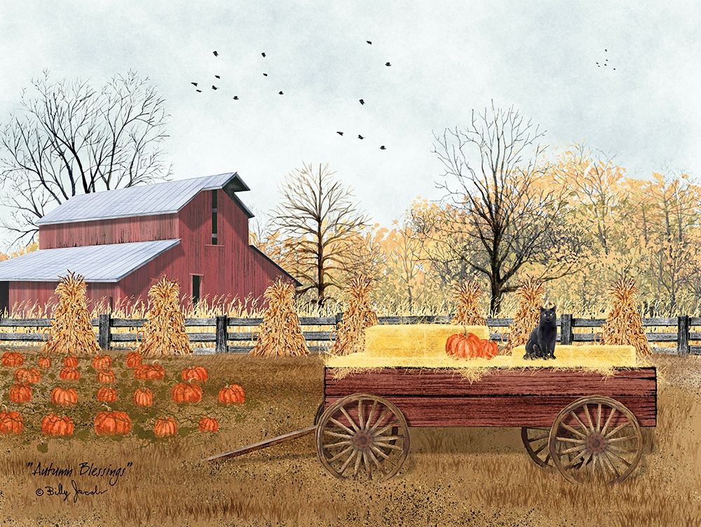 Autumn Blessings art print by Billy Jacobs for $57.95 CAD