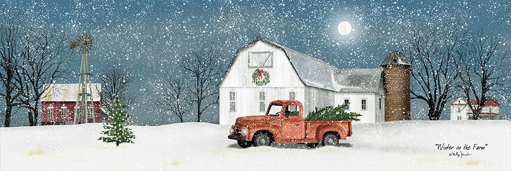 Winter on the Farm art print by Billy Jacobs for $57.95 CAD