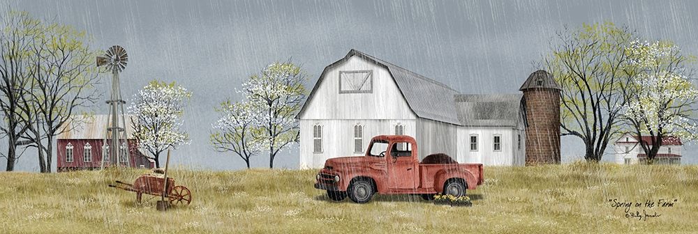 Spring on the Farm art print by Billy Jacobs for $57.95 CAD
