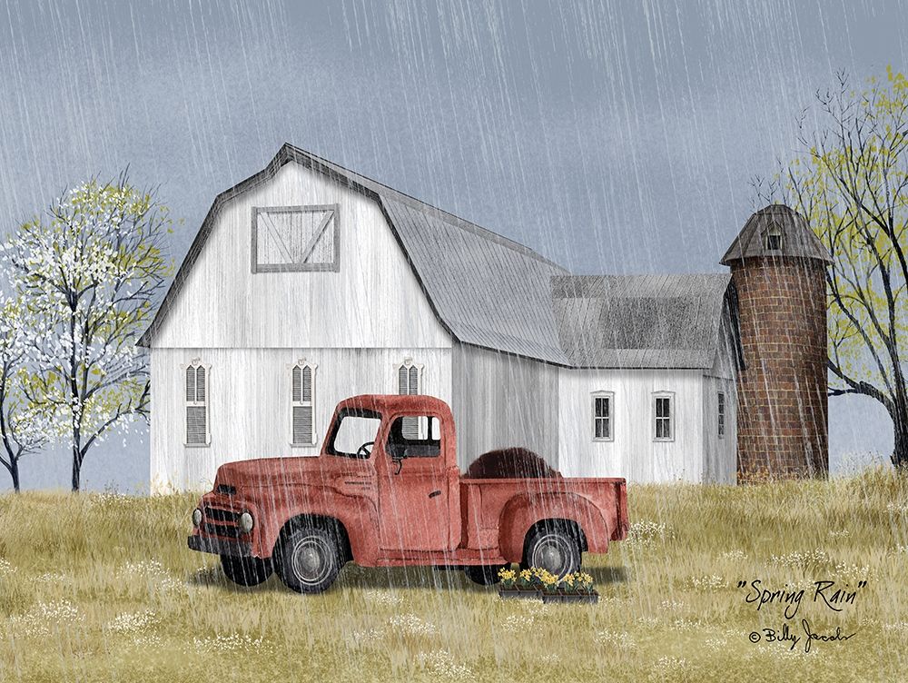Spring Rain art print by Billy Jacobs for $57.95 CAD