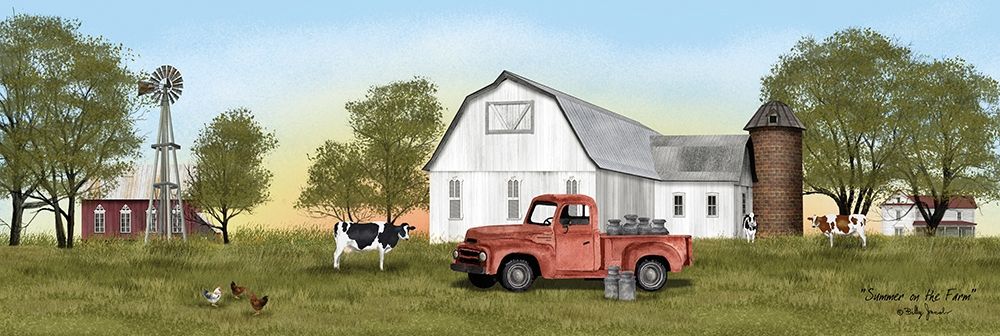 Summer on the Farm art print by Billy Jacobs for $57.95 CAD